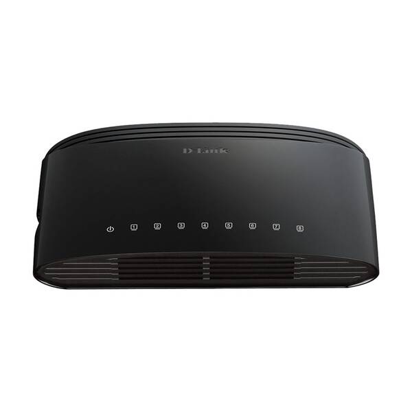Switch D-Link DES-1008D černý

