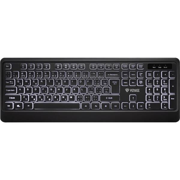 Klávesnice YENKEE YKB 1025CS Vision černá

