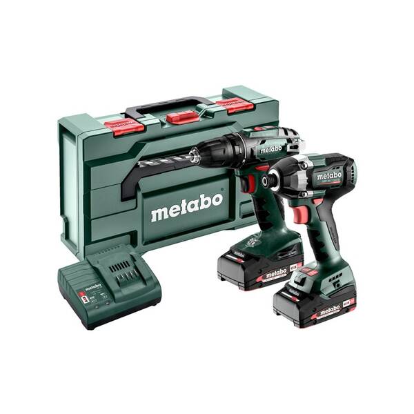 Sada aku nářadí Metabo BS 18 + SSD 18 LT 200 BL (s baterií) 685193000 

