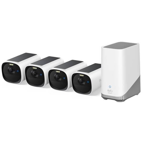 IP kamera Anker eufy E40 (4 ks + HomeBase 3) bílá

