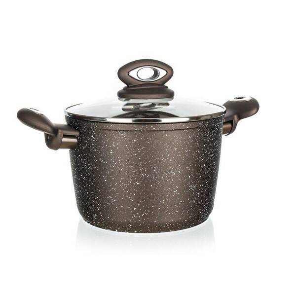 Hrnec s poklicí BANQUET Premium 20 × 13,5 cm 

