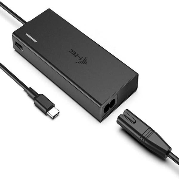 Napájecí adaptér i-tec USB-C Smart Charger 65W + USB-A Port 12W 

