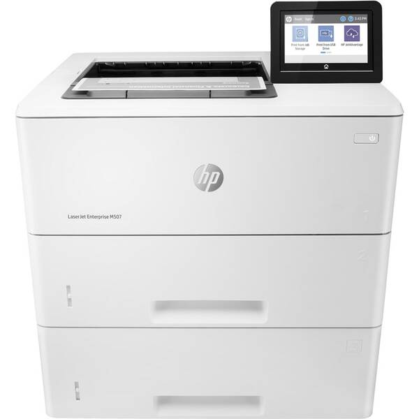 Tiskárna laserová HP LaserJet Enterprise M507x bílá

