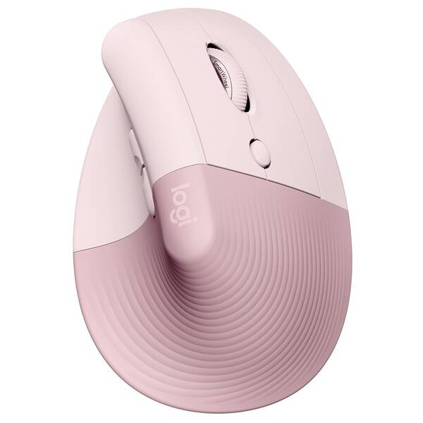 Myš Logitech Lift Vertical Ergonomic růžová

