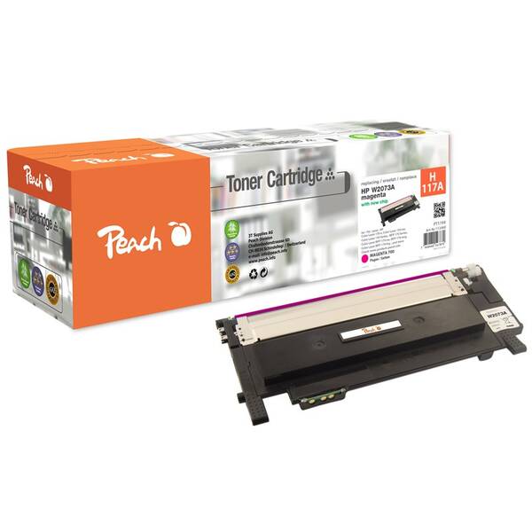 Toner Peach HP 117A, W2070A, 700 stran purpurový

