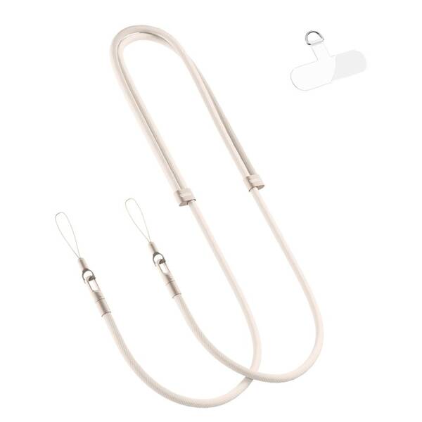 Popruh na krk Spello by Epico Spello Rope Crossbody Strap béžový

