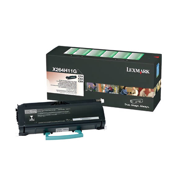 Toner Lexmark X264H11G, 9000 stran, pro X264, X363, X364 černý

