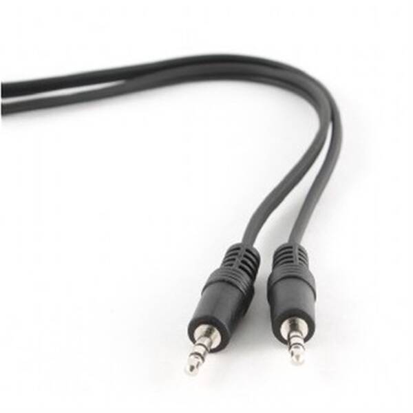 Kabel Gembird audio 3,5 mm jack na 3,5 mm jack, 1,2 m černý

