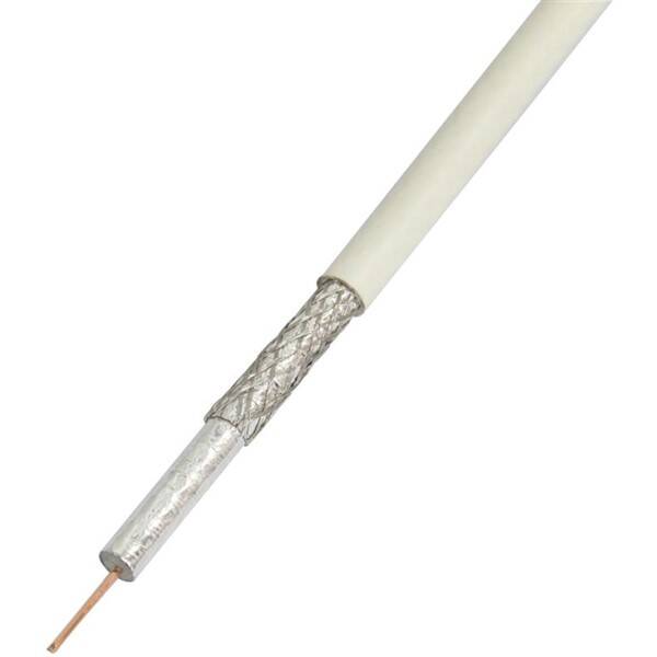 Koaxiální kabel AQ bez konektorů, průměr 6,8mm, 75 ohm, 25 m 

