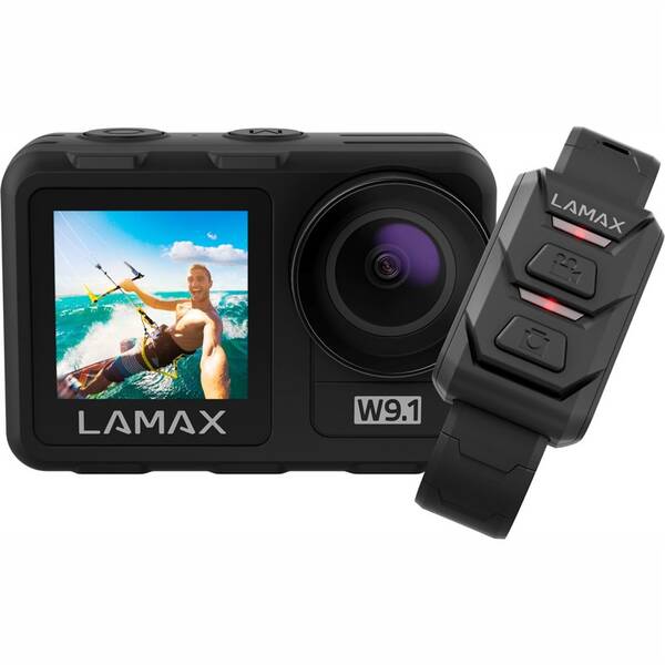 Outdoorová kamera LAMAX W9.1 černá barva
