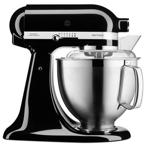 Kuchyňský robot KitchenAid 5KSM185PSEOB černý

