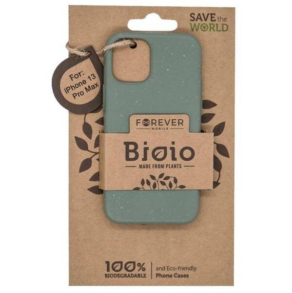 Kryt na mobil Forever Bioio na Apple iPhone 13 Pro Max zelený

