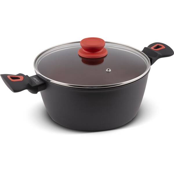 Kastrol s poklicí Lamart LT1214 TERRACOTA 24 cm 

