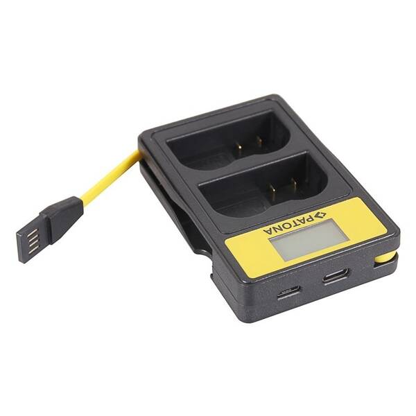Nabíječka PATONA Dual Nikon EN-EL15 s LCD,USB 

