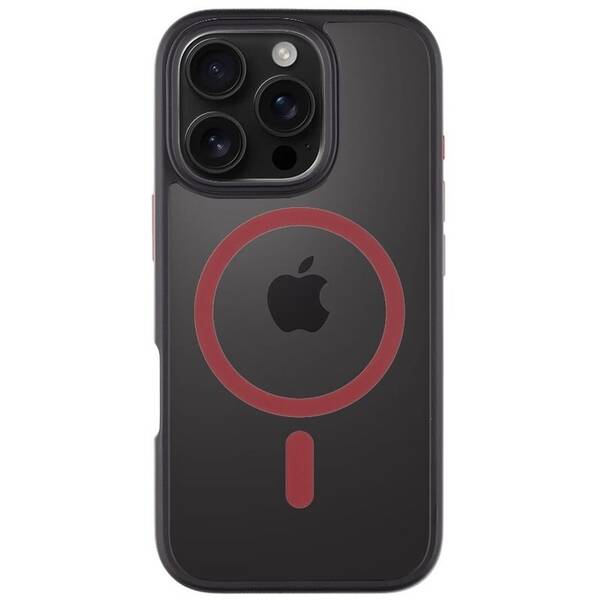 Kryt na mobil Tactical MagForce Hyperstealth 2.0 na Apple iPhone 16 Pro černý/červený

