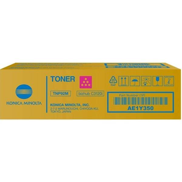 Toner Konica Minolta AE1Y350, TNP-92M, 4000str. purpurový

