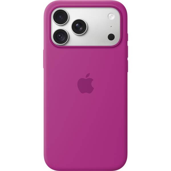 Kryt na mobil Apple iPhone 18 Pro Max Silicone Case s MagSafe magentový 

