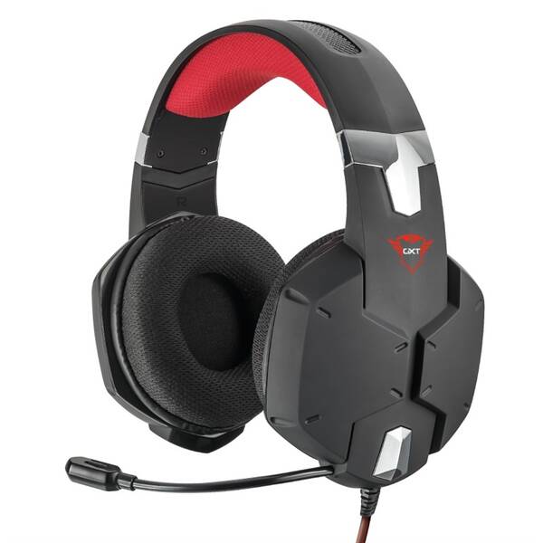Headset Trust GXT 322 Carus černý

