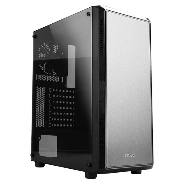 Case Zalman S4 černá/stříbrná

