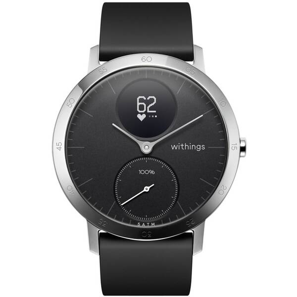 Chytré hodinky Withings Steel HR (40 mm) černá

