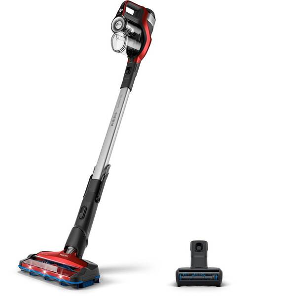 Tyčový vysavač Philips XC7043/01 červený

