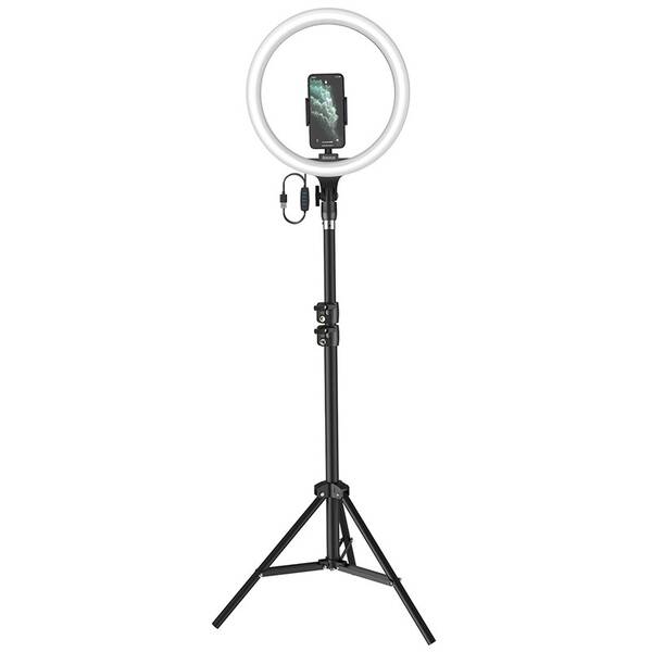 Světlo Baseus Live Stream s podstavcem, 12" černé

