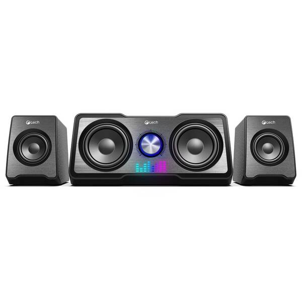 Reproduktory C-Tech SPK-16, 2.2, RGB černé

