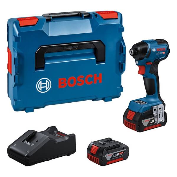 Utahovák rázový Bosch Professional GDR 18V-220 C (s baterií) 

