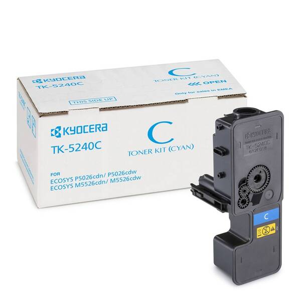 Toner Kyocera TK-5240C, 1T02R7CNL0, 3000str. modrý

