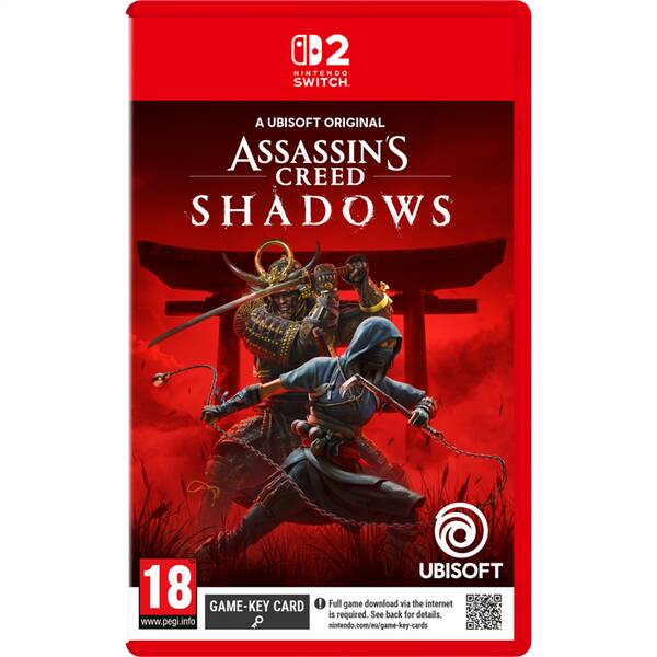 Hra Ubisoft Nintendo Switch 2 Assassin's Creed Shadows (Game-Key Card) 

