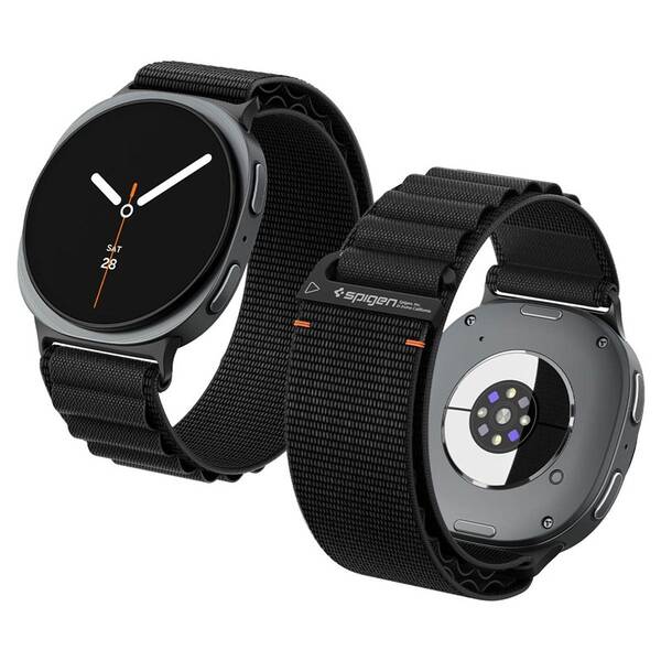 Řemínek Spigen Fabric Band na Samsung Galaxy Watch Ultra 2/1 (47mm) černý

