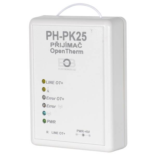 Přijímač Elektrobock pro kotle s OpenTherm 

