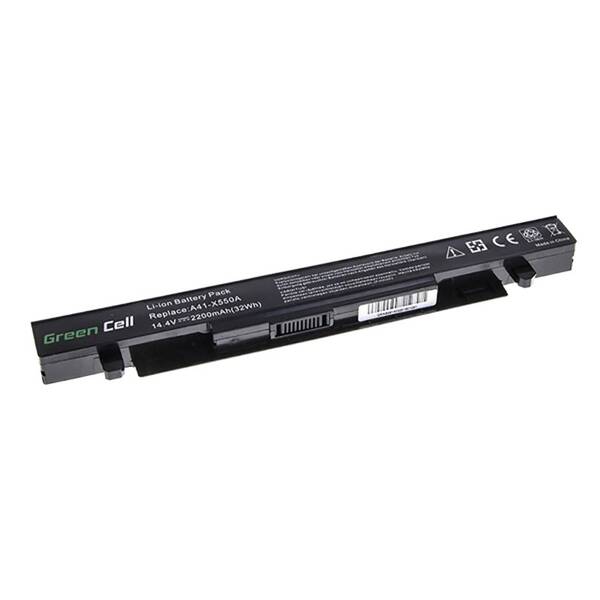 Baterie Green Cell Asus A450, A550, R510, X550 / 14,4V 2200mAh černá

