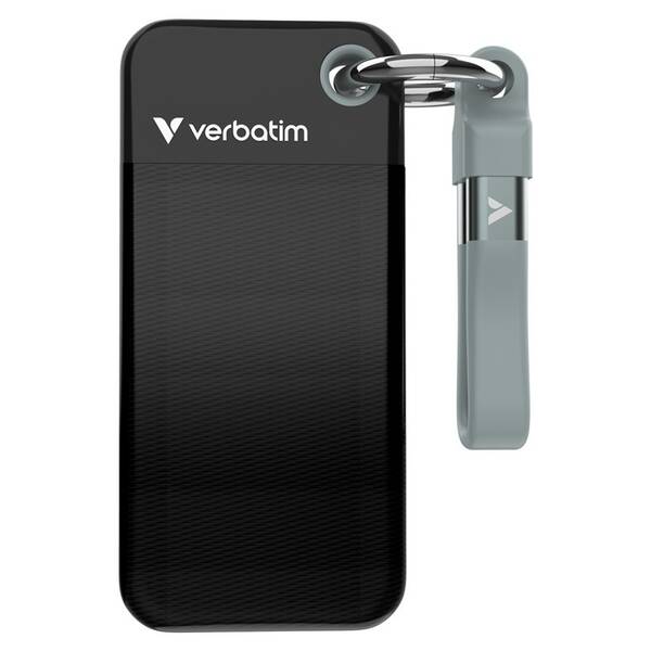 SSD externí Verbatim Pocket SSD 128GB černý

