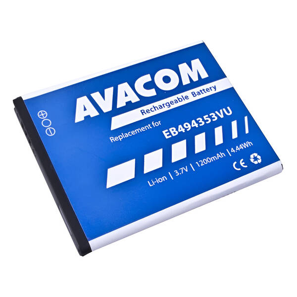 Baterie Avacom pro Samsung Galaxy Mini, Li-Ion 1200mAh (náhrada EB494353VU) 

