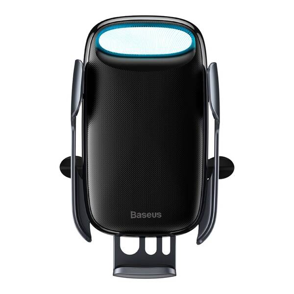 Držák na mobil Baseus Milky Way Aurora Electric Automatic Holder Wireless Charging 15W černý

