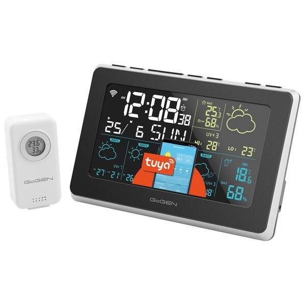 Meteorologická stanice GoGEN ME 3565 SMART černá/stříbrná

