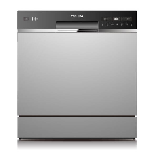 Myčka nádobí Toshiba DW-08T2EE(S)-CZ stříbrná

