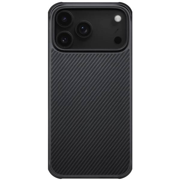 Kryt na mobil Pitaka Aramid ProGuard na Apple iPhone 17 Pro Max černý/šedý

