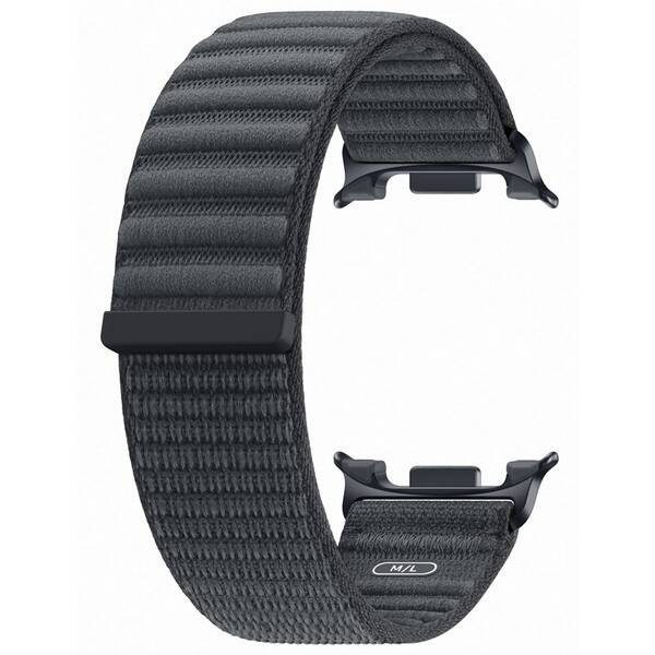Řemínek Samsung Látkový (velikost M/L) Galaxy Watch9 černý


