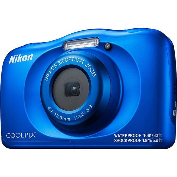 Digitální fotoaparát Nikon W150 BACKPACK KIT modrý

