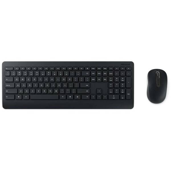 Klávesnice s myší Microsoft Wireless Desktop 900, USB, CZ/SK černá

