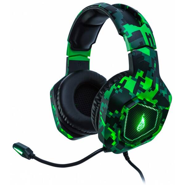 Headset SureFire Skirmish černý/zelený

