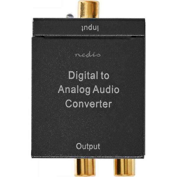 DAC převodník Nedis ACON2510BK 

