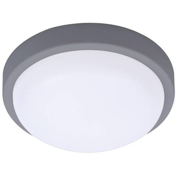 Stropní svítidlo Solight kulaté, 20W, 1500lm, 4000K, IP54 šedé

