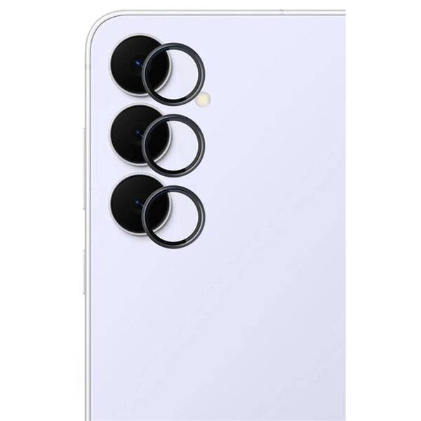 Ochranné sklo čočky fotoaparátu 3mk Lens Protection Pro na Samsung Galaxy S25 FE černé

