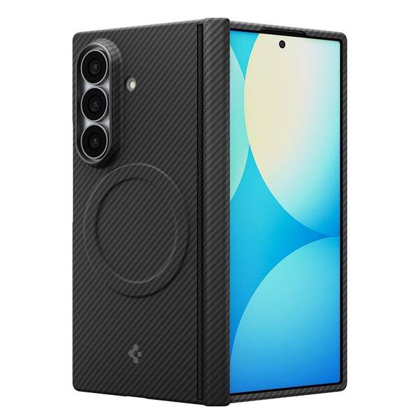 Kryt na mobil Spigen Air Skin Aramid MagSafe na Samsung Galaxy Z Fold 8 Ultra černý

