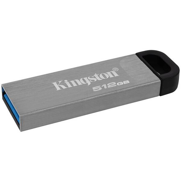 USB Flash Kingston DataTraveler Kyson 512GB stříbrná barva

