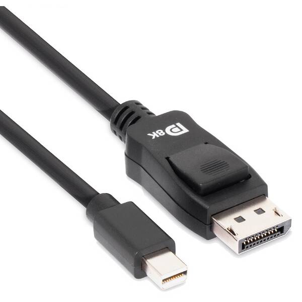 Kabel Club3D mini DisplayPort 1.4/DisplayPort 1.4, 2m černý

