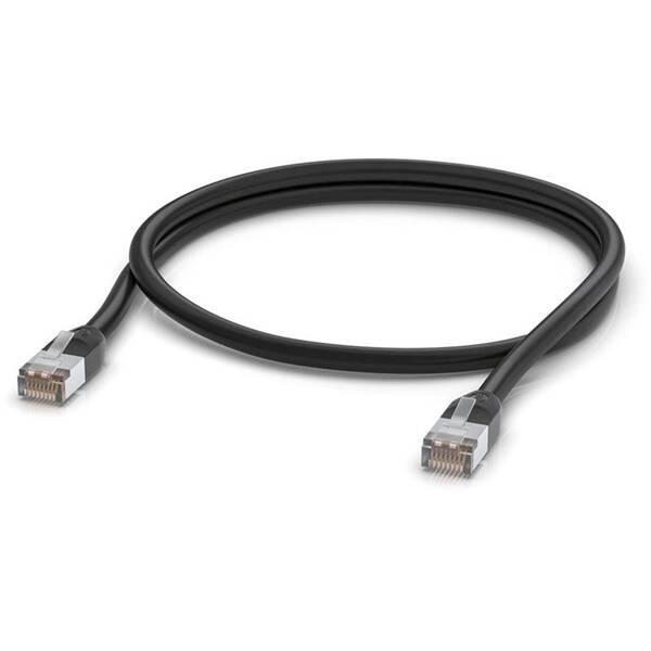 Kabel Ubiquiti Patch STP, Cat.5e, 1m černý

